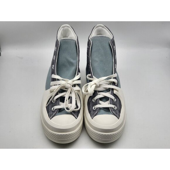 Converse Mens CTAS High Construct Colorblock Tidepool Shoes Size 9.5 - Picture 2 of 8